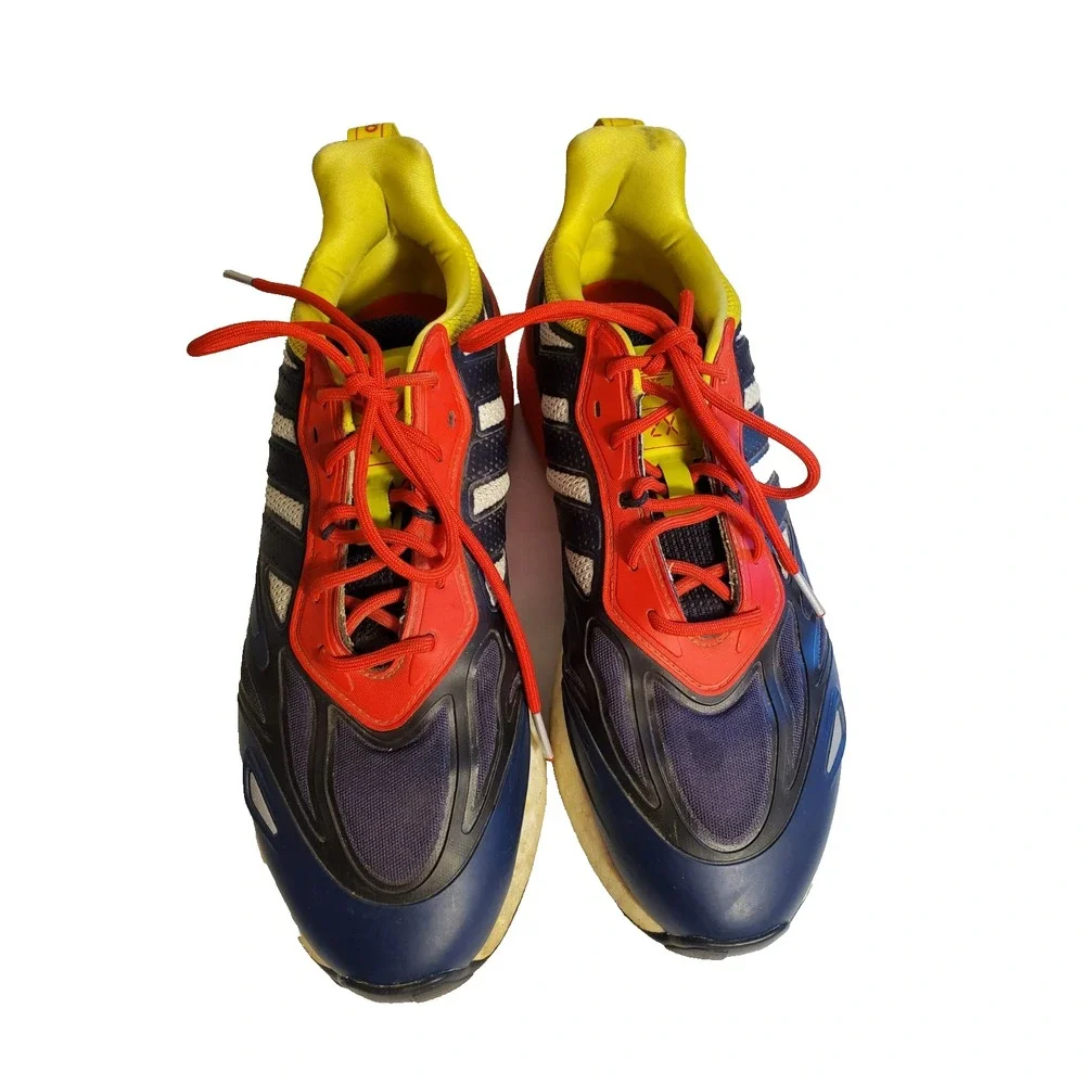 Adidas‎ 2K Boost 2.0 Navy Blue Red Yellow Men's Size 10 Running Shoe GY5797